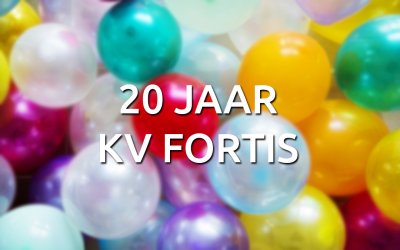 Feest feest feest, zaterdag 25 augustus 2018 > Fortis 20 jaar!