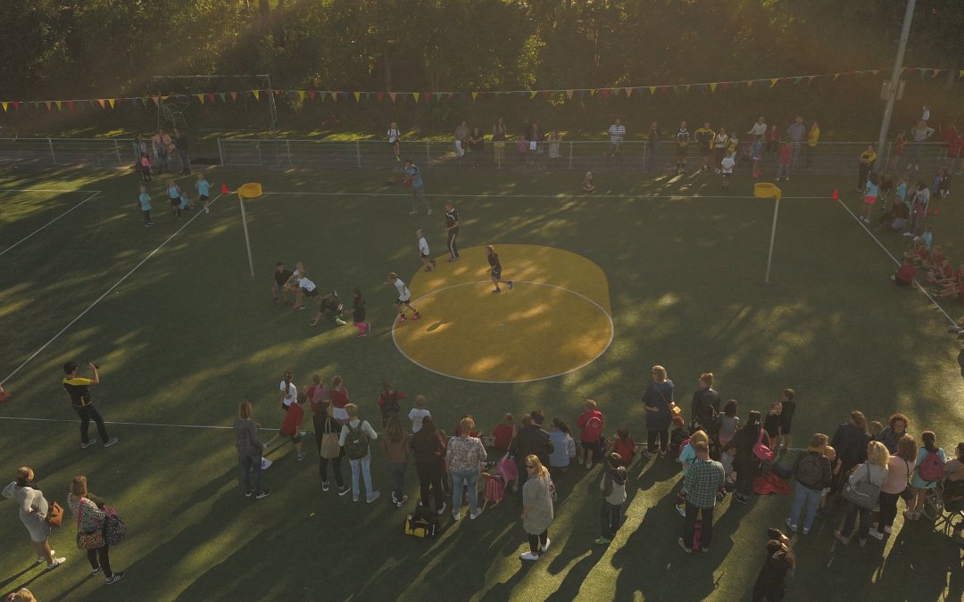 Positieve vorm van stress tijdens FORTIS JUMBO Schoolkorfbal Toernooi