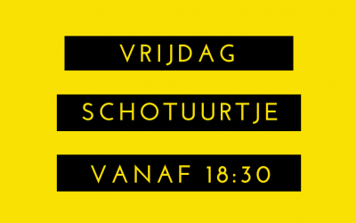 Kom je schot oefenen tijdens het wekelijks schotuurtje