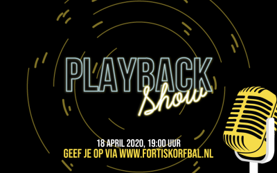 Aanmelden Playbackshow