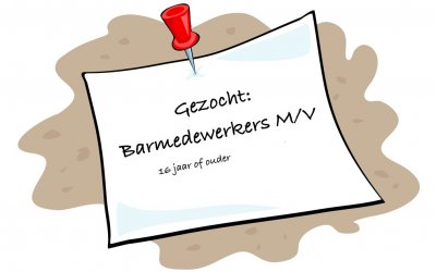 Barmedewerkers gezocht