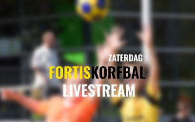 Fortis Korfbal gaat vaker wedstrijden live streamen