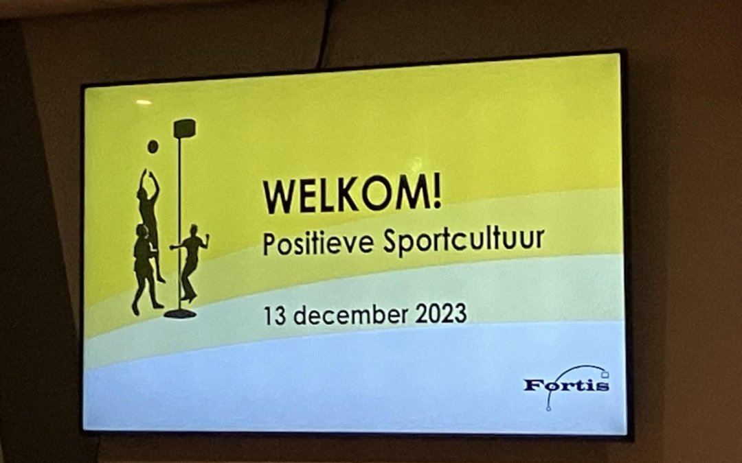 Een Positieve Sportcultuur bij Fortis: Bouwen aan Plezier en Veiligheid!