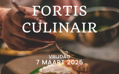 Fortis Culinaire Winteravond op vrijdag 7 maart!