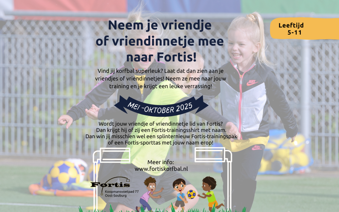 Fortis ledenwerfactie van start!