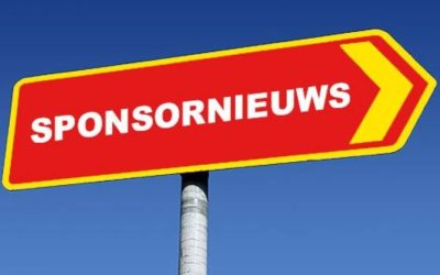 Sponsornieuws!