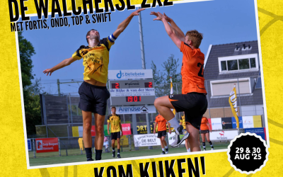 De Walcherse 2 x 2: hét korfbal oefentoernooi dat je niet mag missen!