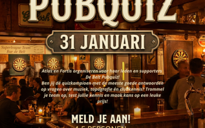 De Belt Pubquiz – op zaterdag 31 januari!